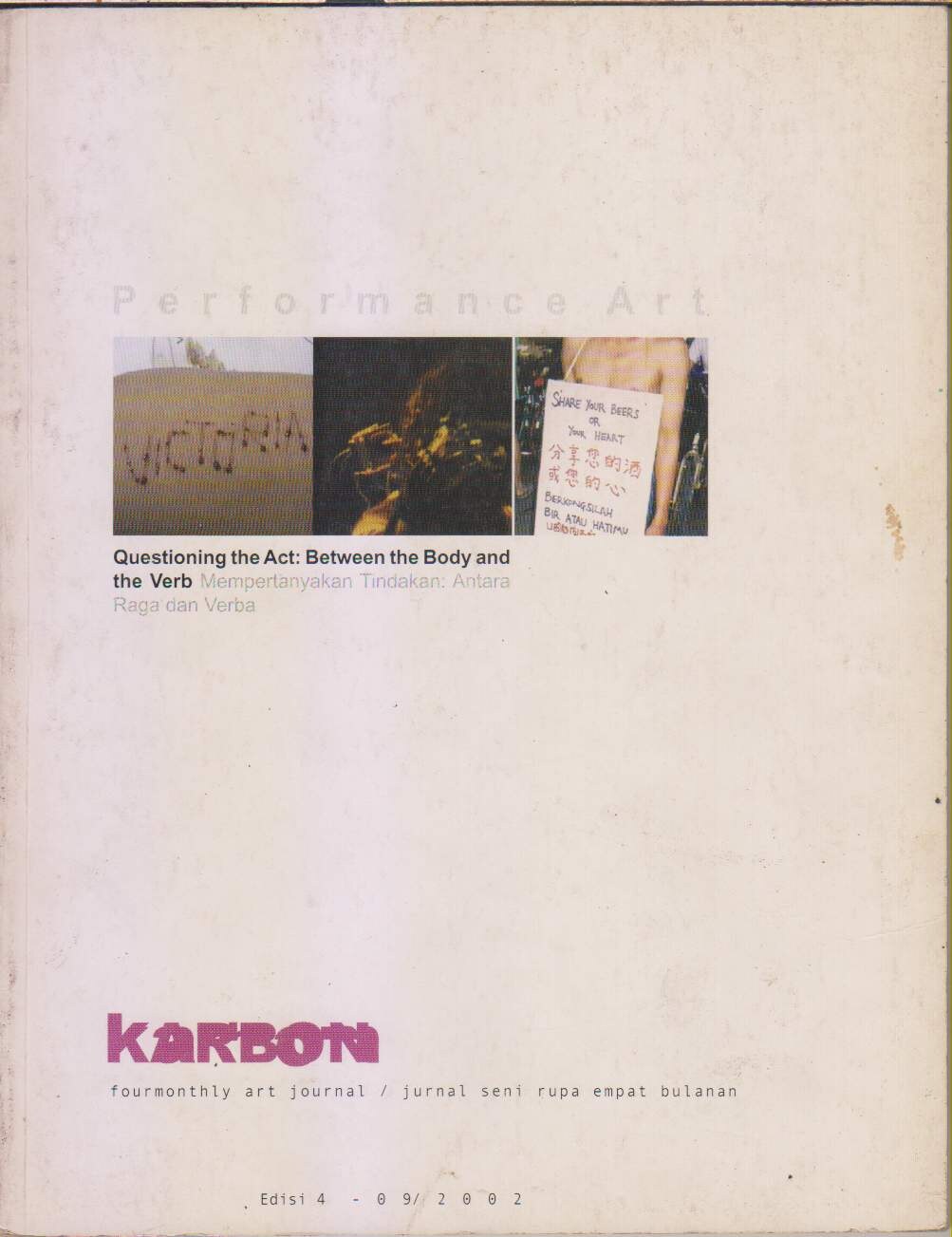 Karbon Journal - Performance Art