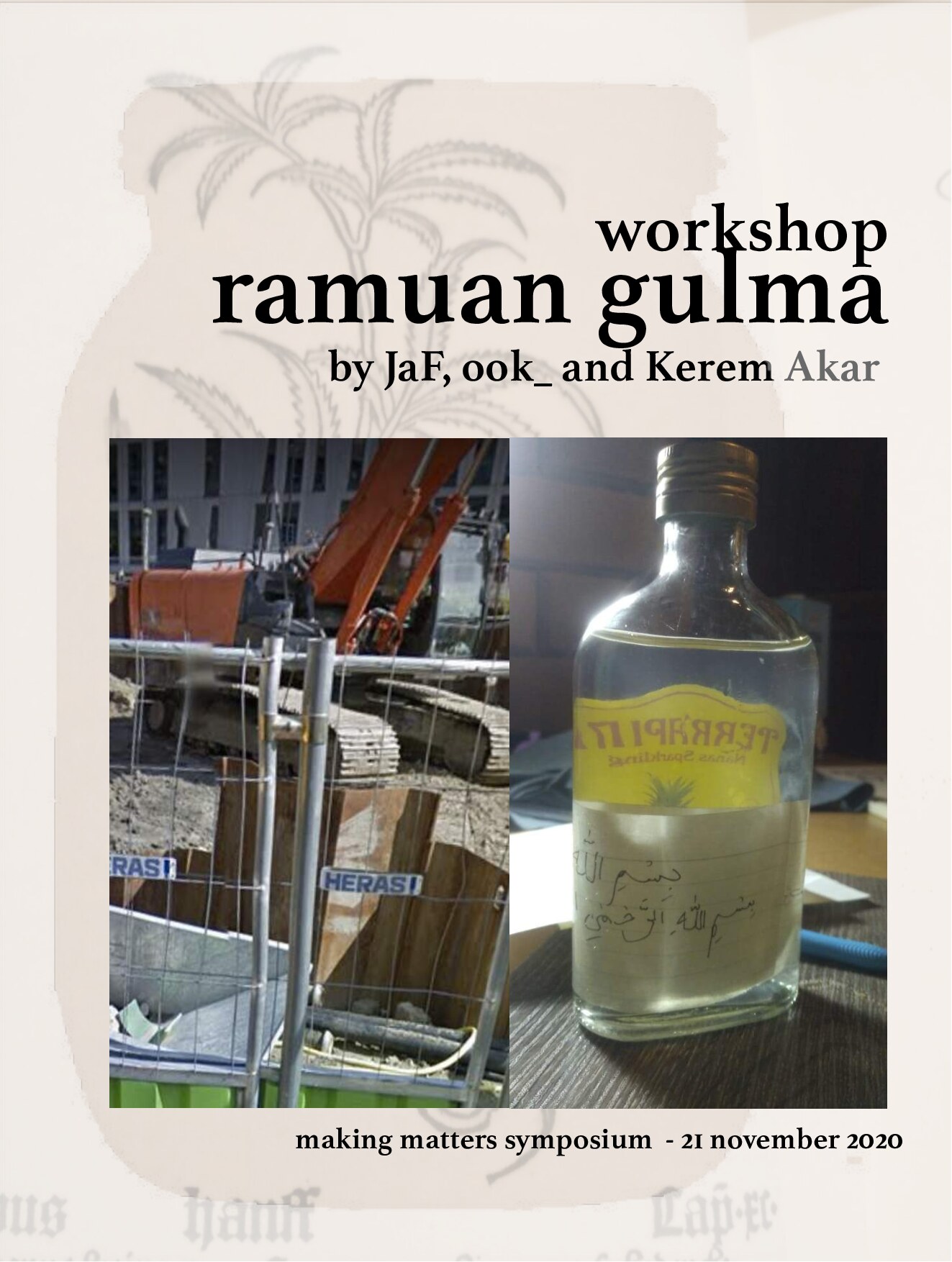 ramuan gulma workshop